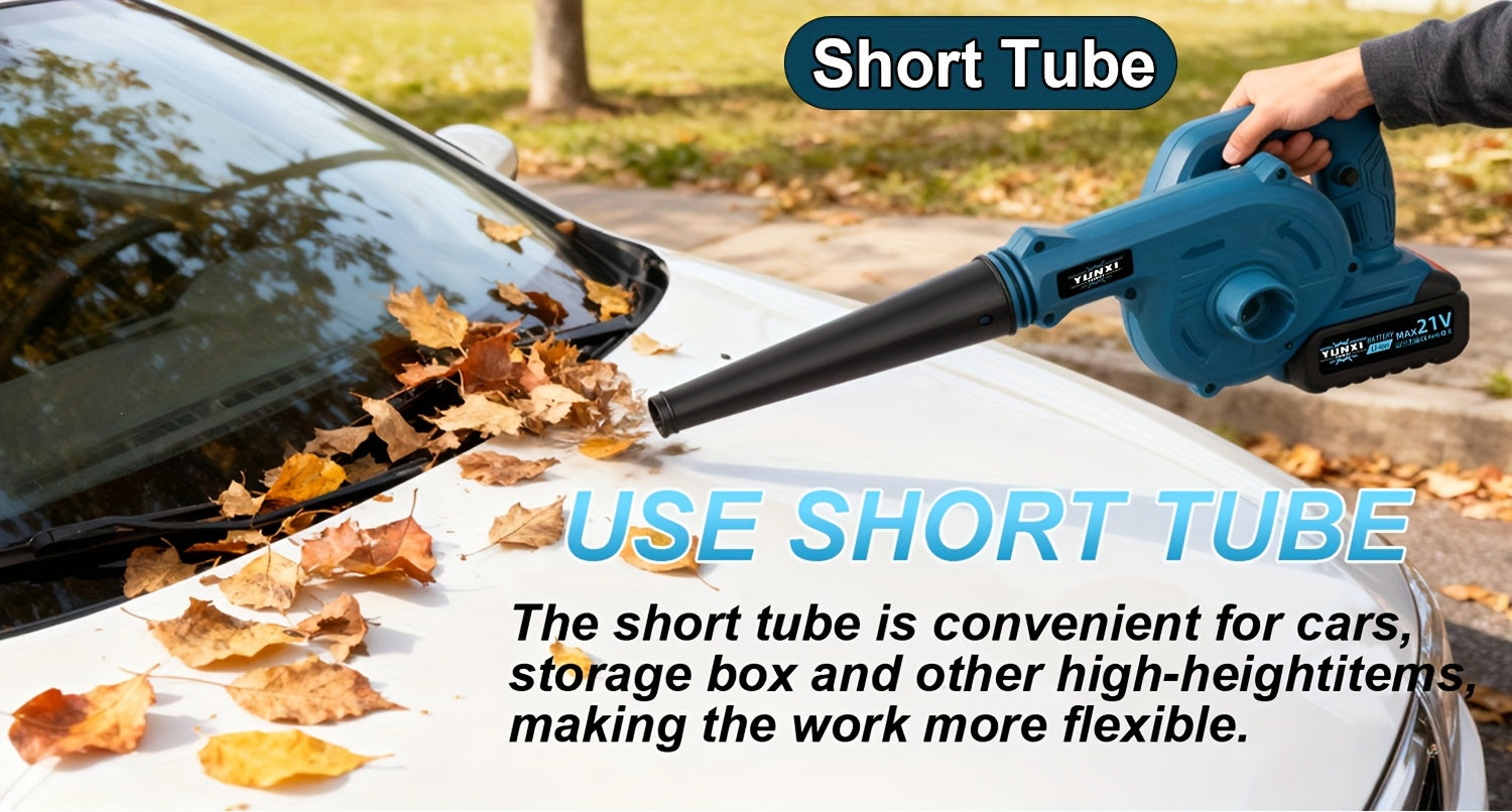 Portable Wireless Leaf Blowers, Wireless Leaf Blowers, Lightweight Leaf Blowers, Portable Charging Hair Dryers, Small And Lightweight Car Dust Collectors, Compact Handheld Vacuum Cleaners, Can Quickly And Easily Maintain Lawns And Gardens at Home