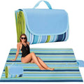 57.1In X 78.7In Waterproof Picnic Blanket - Outdoor Beach Sandproof Durable Mat, Suitable for Beach, Camping, Hiking (Foldable) Non-Food Direct Contact
