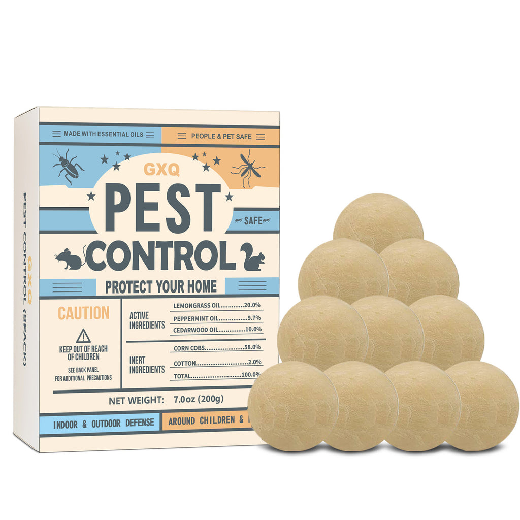 Pest Control, Powerful Insect Repellent Sachets, Peppermint Pest Repellent – Repels Mice/Rats/Mosquitoes, Keeps Pests Away, Home Insect & Rodent Repellent (Against Mice, Ants, Cockroaches, Mosquitoes Moths), Car Engine Rodent Deterrent for Squirrels Rats,