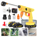 Cordless Pressure Washer, Household Car Wash Water Gun, Portable Pressure Washer, Equipped with Quick Connect Nozzle Hose Connector, Battery And Charger. Power Washer, Suitable for Cleaning Cars, Yards, And Gardens. Gifts for Boyfriend And Father