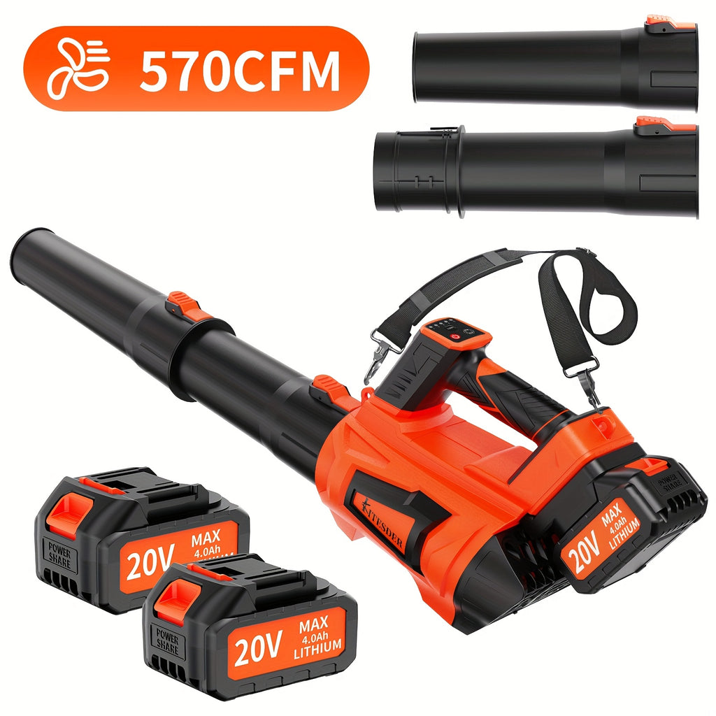 [Christmas Gift] Portable Wireless Leaf Blower, Lightweigh And TWireless Leaf Blower, Portable Rechargeable Blower, Small And Lightweight Car Duster, Compact Handheld Vacuum Cleaner, Which Can Easily Maintain Lawns And Gardens, Christmas Gift, Local Wareh
