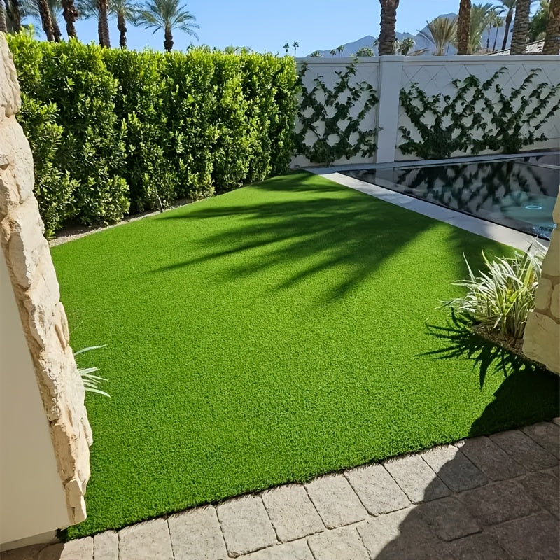 Outdoor Rug-Artificial Turf, Premium Fake Grass Lawn-perfect for Playground Decoration, Gardens, Parties, Outdoor Table Settings, Pet Training, And Backyard Landscaping.