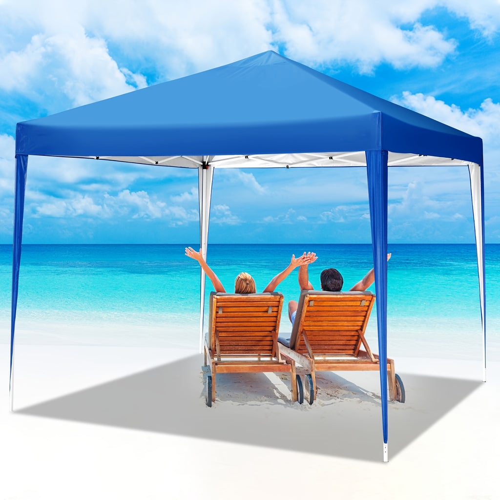 SANOPY 10x10ft Quick-setup Pop-up Tent | Fully Waterproof, Sunshade and UV Protection, Time-Saving and Portable, Perfect for Beach Enjoyment