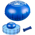 8 X 8ft Pool Pillows for Above Ground Pool, 0.5mm Thick PVC Cold-Resistant Pool Cover Air Pillow with 49.2ft Rope, Winterizing Ice Equalizer Inflated Closing Winter Kit for Supporting Pool Cover