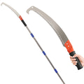 YEYEBEST Pole Saw Designed for Trimming Trees, Featuring a Long Extension for Pruning, a Blade for Cutting Branches, And a Manual Pole Cutter Suitable for Gardens And Patios