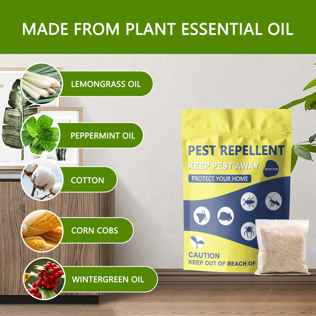 Pest Control Ball Repellent，8/10 Pack, Rodent Repellent, Mouse Repellents, Peppermint Oil to Repel Mice and Rats, Rat Deterrent, Repel Mosquito, Roach, Ant, Rodent, Spider, Moths & Other Pest Repellent
