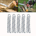 5pcs Rbetrere Chainsaw Saw Chain Blade Fits for 20inch Bar Lenth 3/8"LP Chain Gauge.050 72DL Drive Links