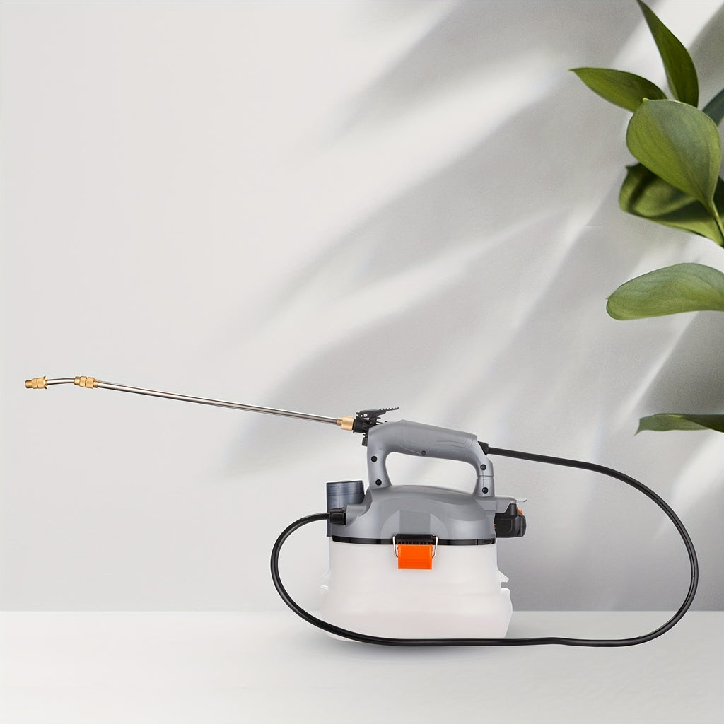 UGS02 Cordless Electric Power Garden Sprayer, 1 Gallon Tank Portable Handhel, 45 psi & 0.132 GPM (500ml per min) Grey & White 20V 2A Battery & Charger Included