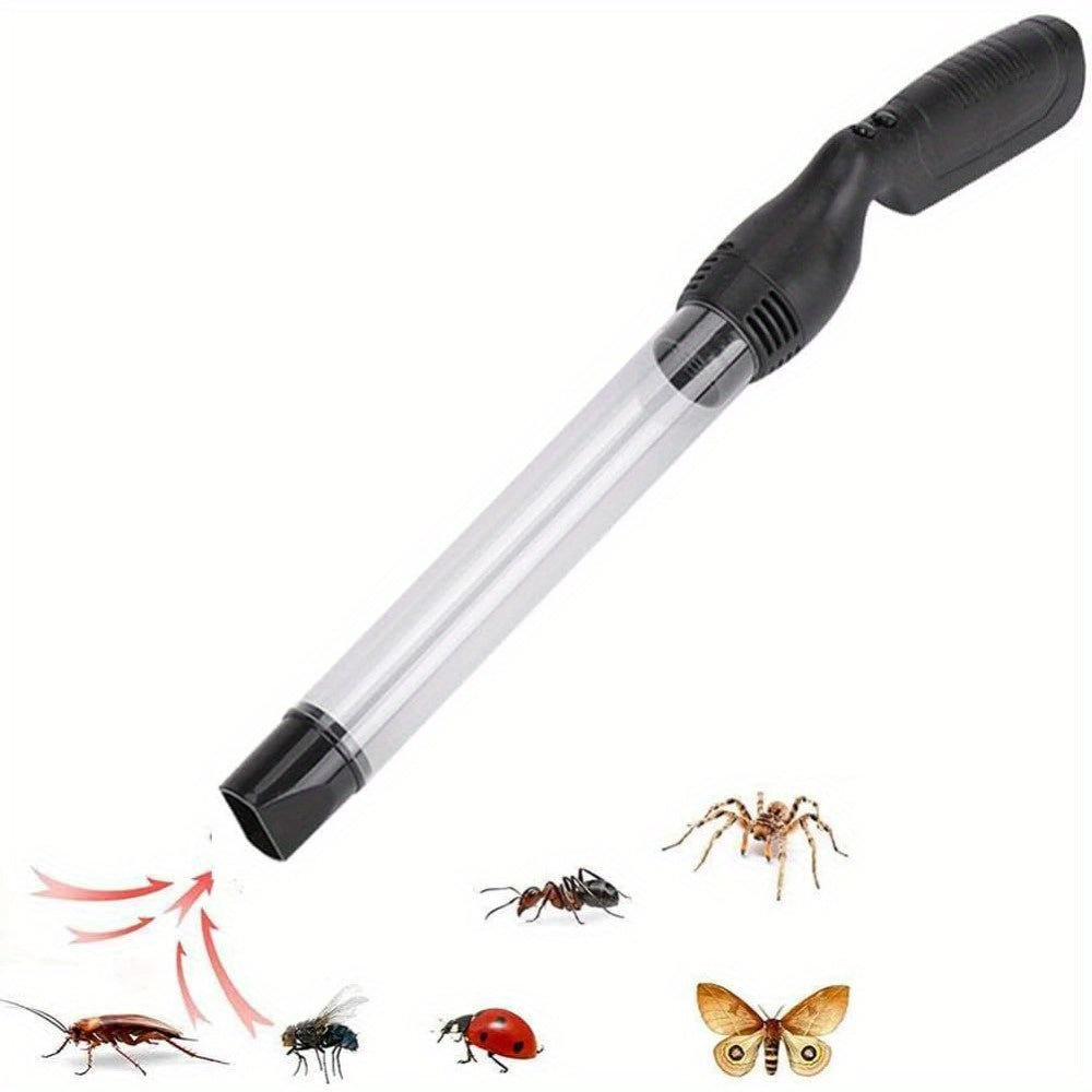 [Bug Pest Control] Vacuum Bug Catcher Spider And Insect Traps Catcher Bug Pest Control for Adults Insects Handheld LED Flashlight for Stink Bug, Pest Suction Trap, Beetle