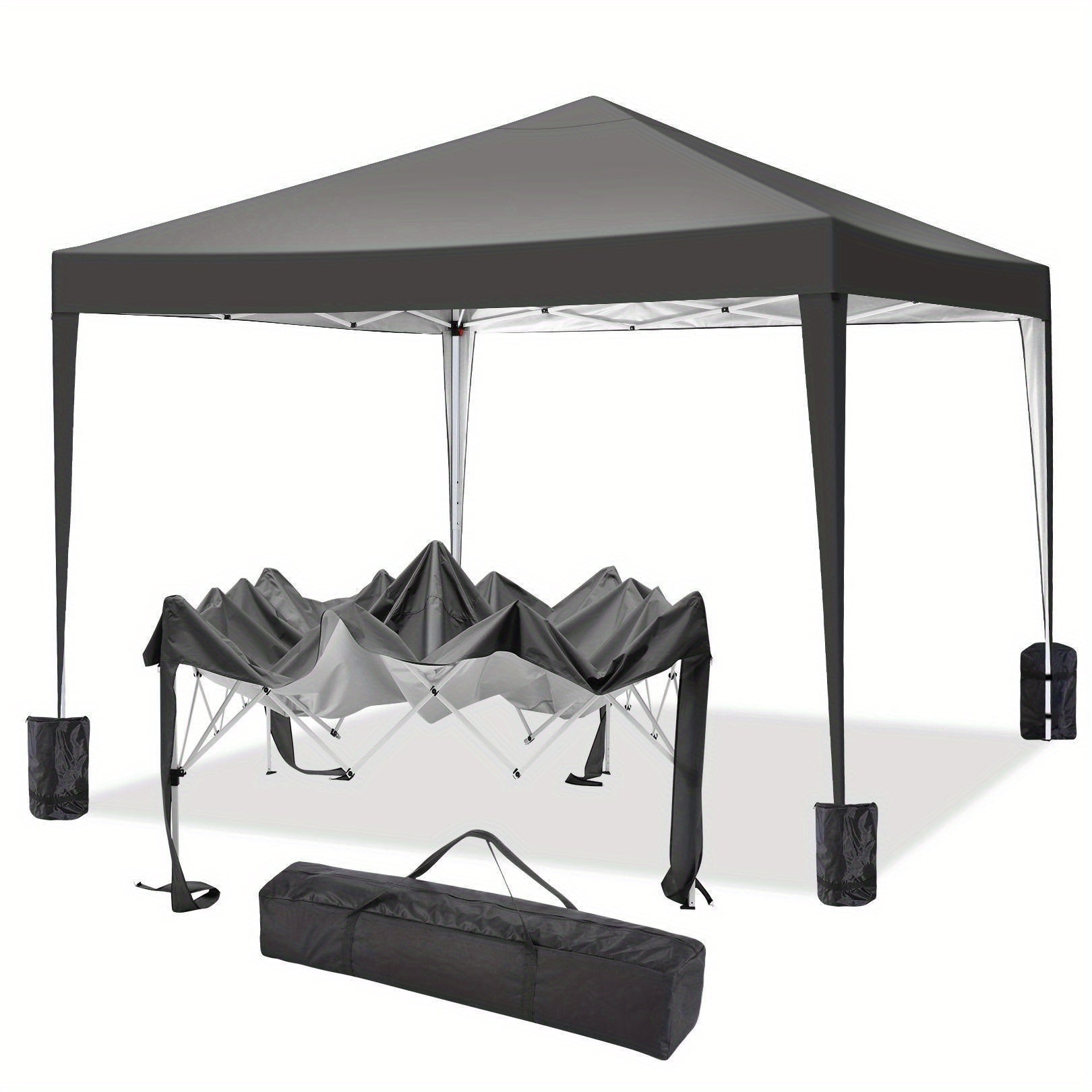 SANOPY 10x10ft Quick-setup Pop-up Tent | Fully Waterproof, Sunshade and UV Protection, Time-Saving and Portable, Perfect for Beach Enjoyment