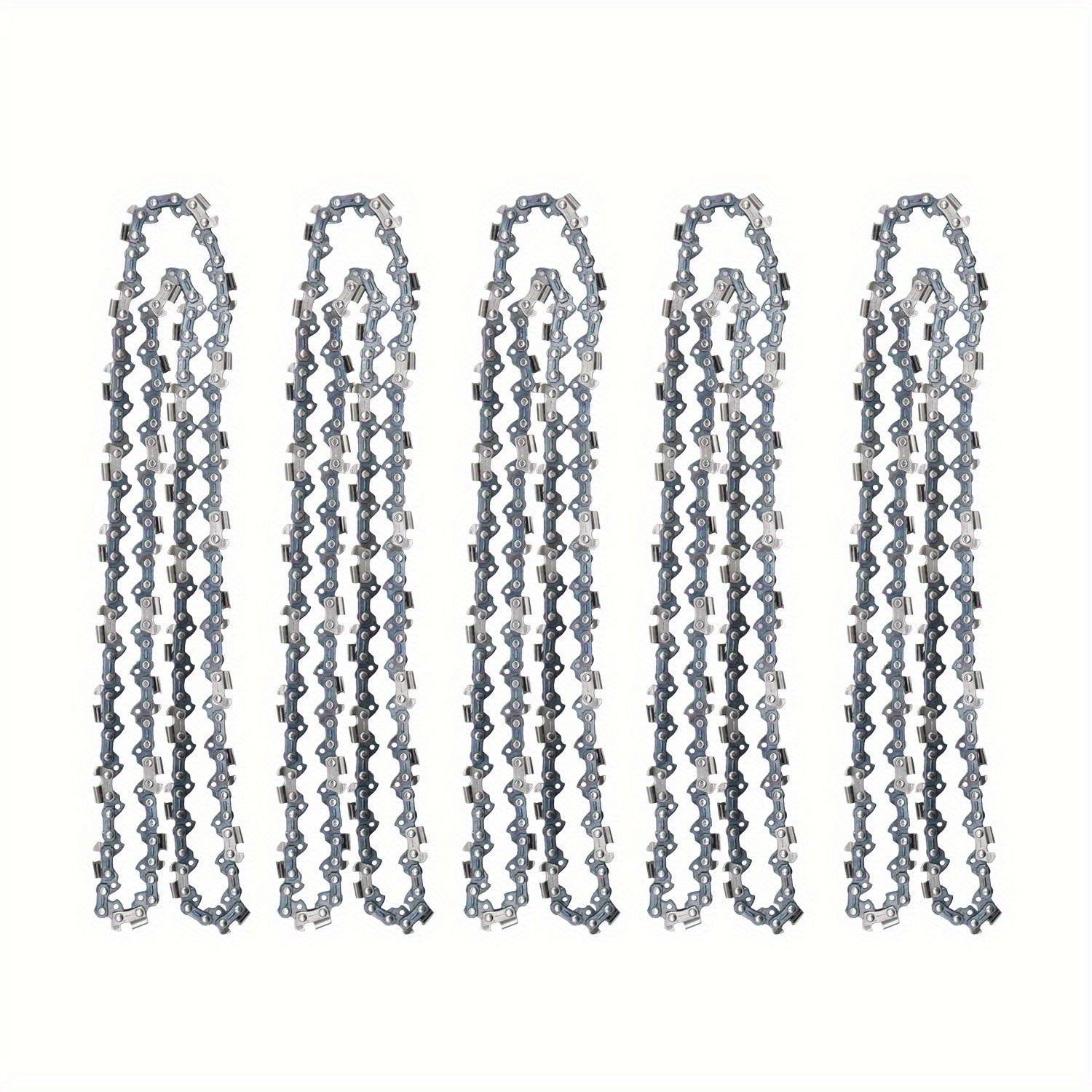 5pcs Rbetrere Chainsaw Saw Chain Blade Fits for 20inch Bar Lenth 3/8"LP Chain Gauge.050 72DL Drive Links