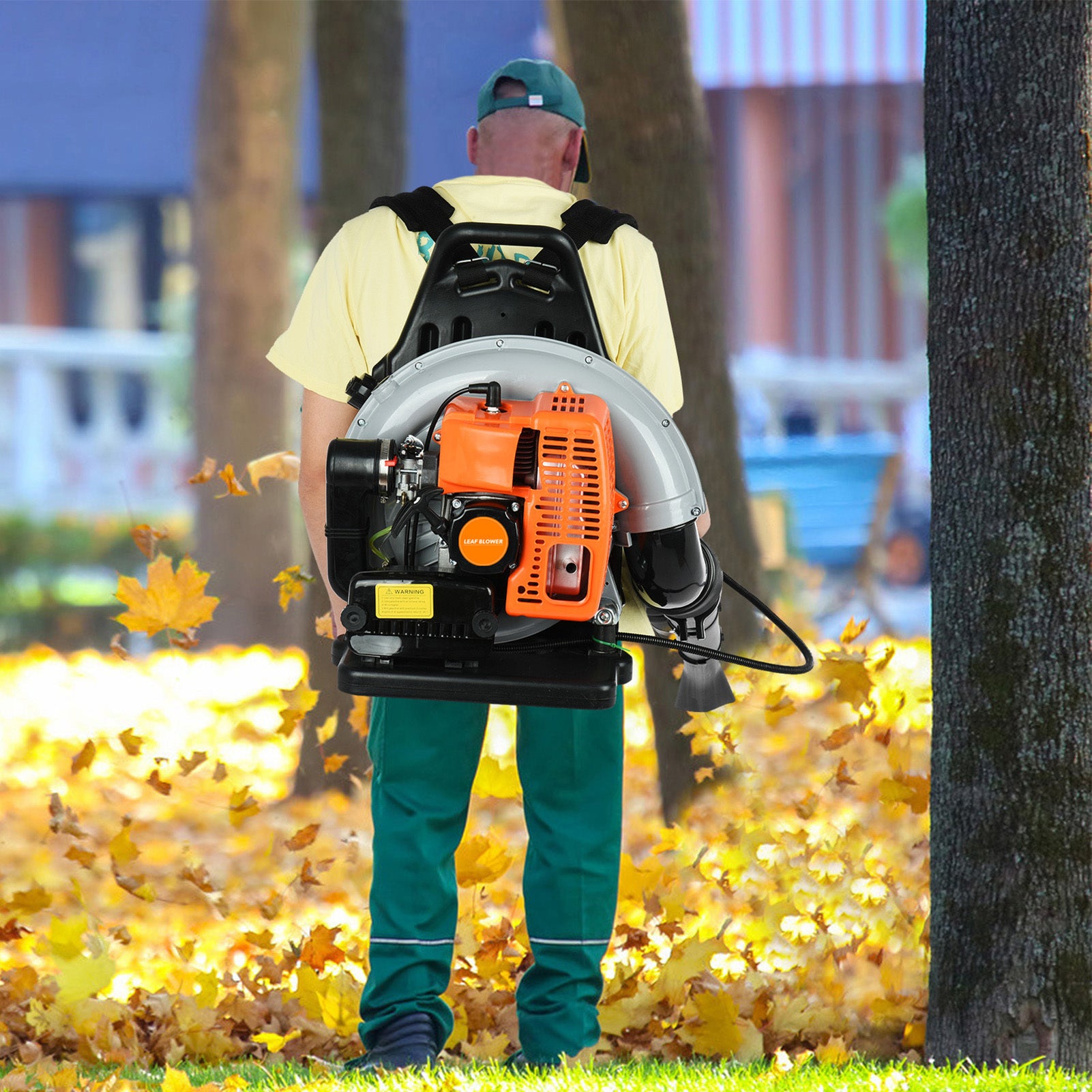 A 2 Stroke Engine Multi-Purpose High Strength Outdoor Snow Blower. Adjustable Extension Nozzle, Ergonomic Non-Slip Handle For Efficient Lawn Cleaning, Leaf Blower Cordless, Best For Valentine'S Day