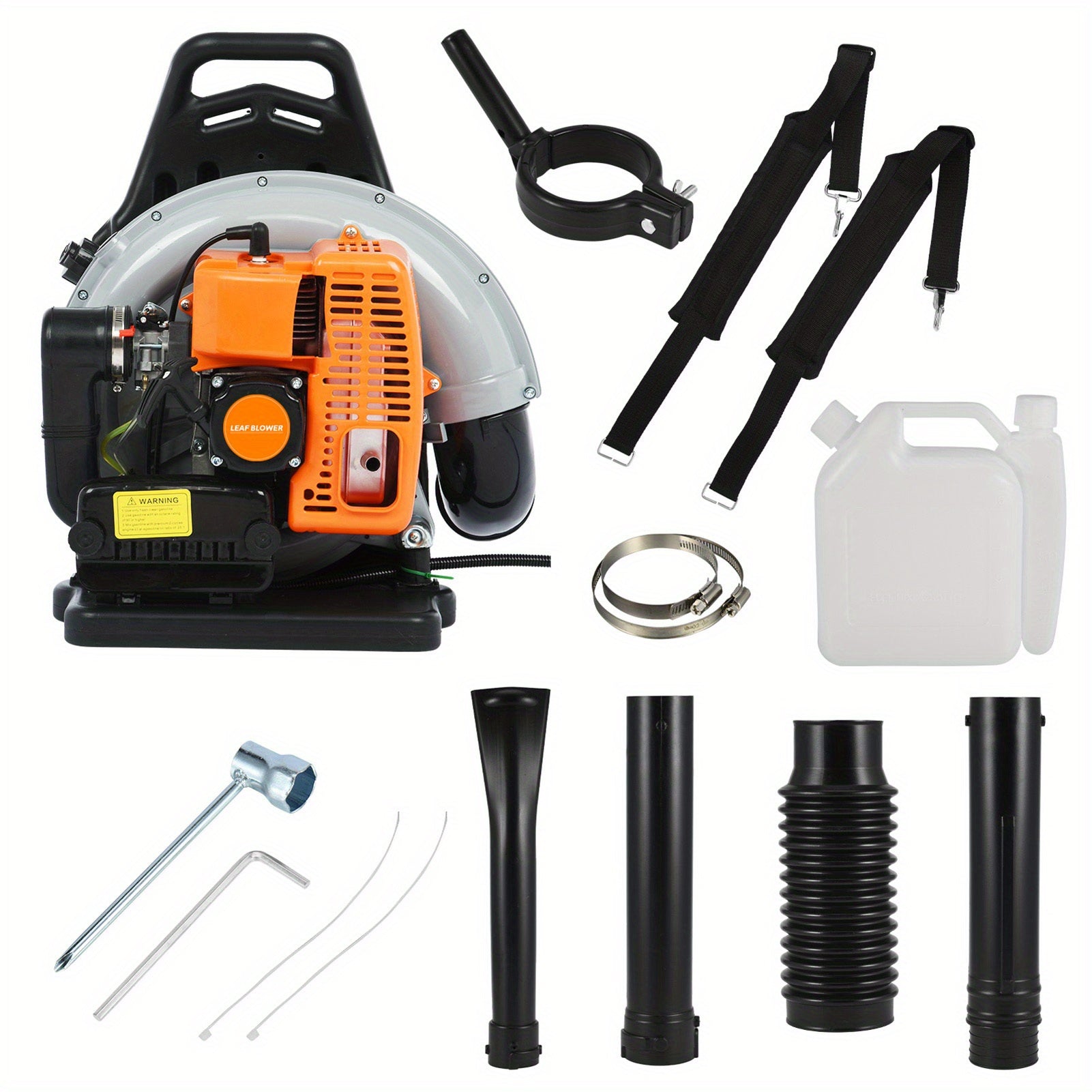 A 2 Stroke Engine Multi-Purpose High Strength Outdoor Snow Blower. Adjustable Extension Nozzle, Ergonomic Non-Slip Handle For Efficient Lawn Cleaning, Leaf Blower Cordless, Best For Valentine'S Day