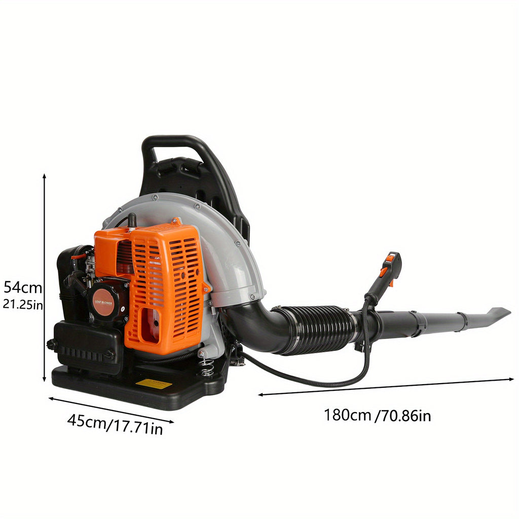 A 2 Stroke Engine Multi-Purpose High Strength Outdoor Snow Blower. Adjustable Extension Nozzle, Ergonomic Non-Slip Handle For Efficient Lawn Cleaning, Leaf Blower Cordless, Best For Valentine'S Day