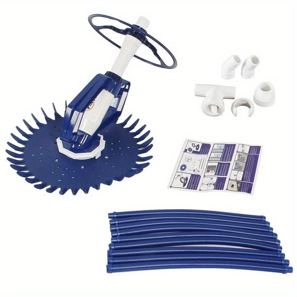 Pool Cleaner, Swimming Pool Vacuum, Pool Sweeper Swimming Pool Creepy Crawler Vacuum, Blue