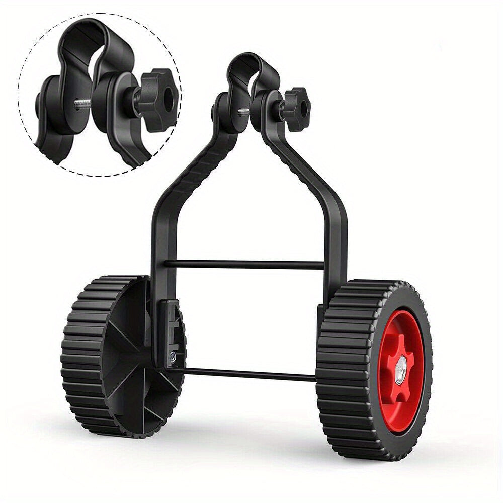 String Trimmer Wheel Attachment Non-slip Detachable Lawn Mower Support Wheels Labor-saving Replacement Lawn Mower Accessories, Lawn Mower Accessories