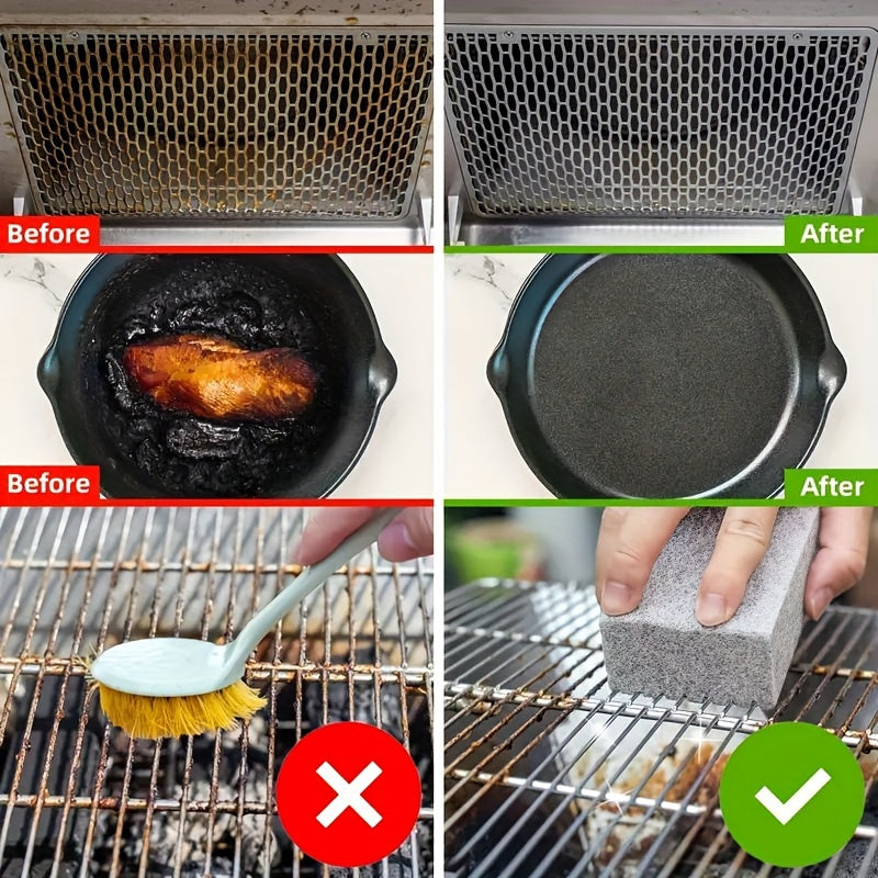 12-Pack Heavy Duty Grill Cleaning Brushes With Heat-Resistant Scrapers, Durable Stainless Steel Bristles For Camping, Backyard BBQ & Outdoor Cooking Maintenance - Rust-Proof & Non-Scratch Design