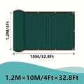 Heavy-Duty Privacy Screen Fence - 5ft x 50ft, Dark Green, Includes Zip Ties - Perfect for Garden, Patio & Backyard Walls - Ideal Christmas or New Year Gift, Shade Net, Gift