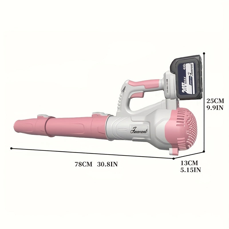 High-Power Cordless Leaf Blower 580 CFM/ 160 MPH Airflow 6-Speed Adjustable Extension Nozzle Ergonomic Non-Slip Handle Lightweight Design Ideal For Lawn Care And Yard Cleanup The Perfect Gift Choice