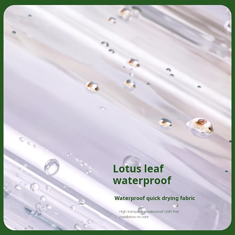 Heavy Duty Transparent Vinyl Waterproof Tent Cloth Set - Complimentary Reinforced Ropes And Metal Rings! Professional Grade Windproof And Waterproof Material, Suitable For Yard Shading, Chicken Coop Protection, Porch Awnings