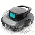Refurbished AIPER Pool Cleaner Robot for Above Ground Flat Pools Up to 860 Sq.ft Cordless Pool Cleaner with 90-Min Runtime, Smart Self-Parking, Lightweight, Pool Vacuum Scuba SE