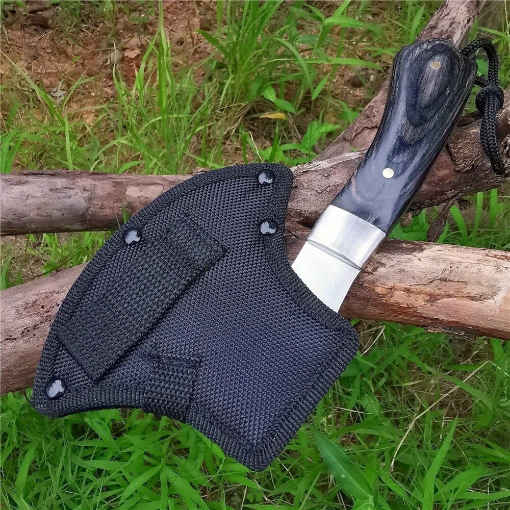 Stylish And High-Strength Battle Axe, Sharp Fire Axe for Outdoor Jungle Camping, Essential Life-Saving Gear, Durable And Sharp Equipment