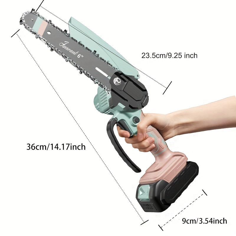 Mini Electric Saw, Portable Handheld Electric Pruning Saw with Splash Guard, Safety Lock, And Rechargeable Battery for Safe Trimming. Ideal for Quickly Cutting Branches, Lawns, Home And Garden Use. Tool Discount, Men'S Gift, Christmas