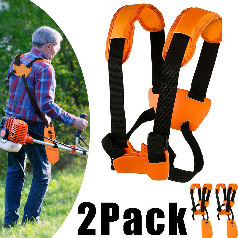 Shoulder Straps - 2 Adjustable Comfortable Suspenders, Suitable for Lawn Mowers And Weeders - Unisex & Durable - an Ideal Choice for Outdoor Lawn Work
