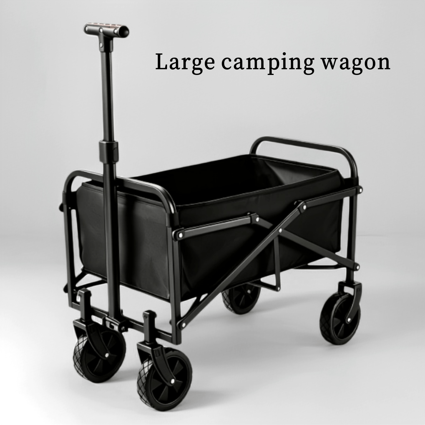 XMT Outdoor UV-resistant Folding Camping Cart, Featuring UV-resistant And Anti-aging Fabric That Resists Fading During Prolonged Outdoor Use