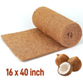 1pc Coco Liner Roll | Natural Coconut Fiber For Planters, Versatile Flower Baskets, Garden Decoration, Animal Pet Pads | Brand: Cjgq, Rectangle Shape