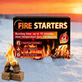 Fire Starter, Easy-Burning Fire Starter Squares for Wood Stoves, Campfires, Grill Pit And Fireplace, Natural & Waterproof BBQ Fire Starters, 64 Mini Square