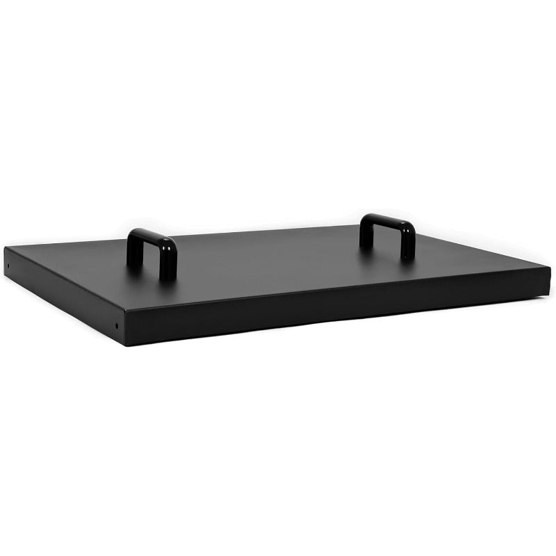 28-Inch Griddle Hard Top Lid with Handle Compatible with 28" Blackstone Griddle with Front and Rear Grease, Powder-Coated Steel, Black Outdoor Cover (Only one Top Lid， NOT Griddle!!!)