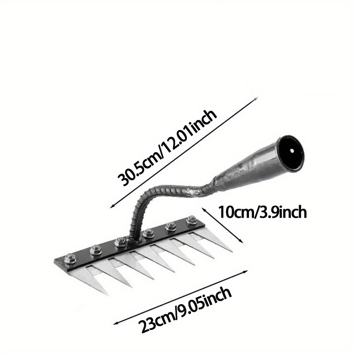 Garden seven-tooth design, easy soil loosening and weeding, comfortable grip, time-saving and labor-saving, it is your right-hand helper for gardening, tools, and vegetable gardens!