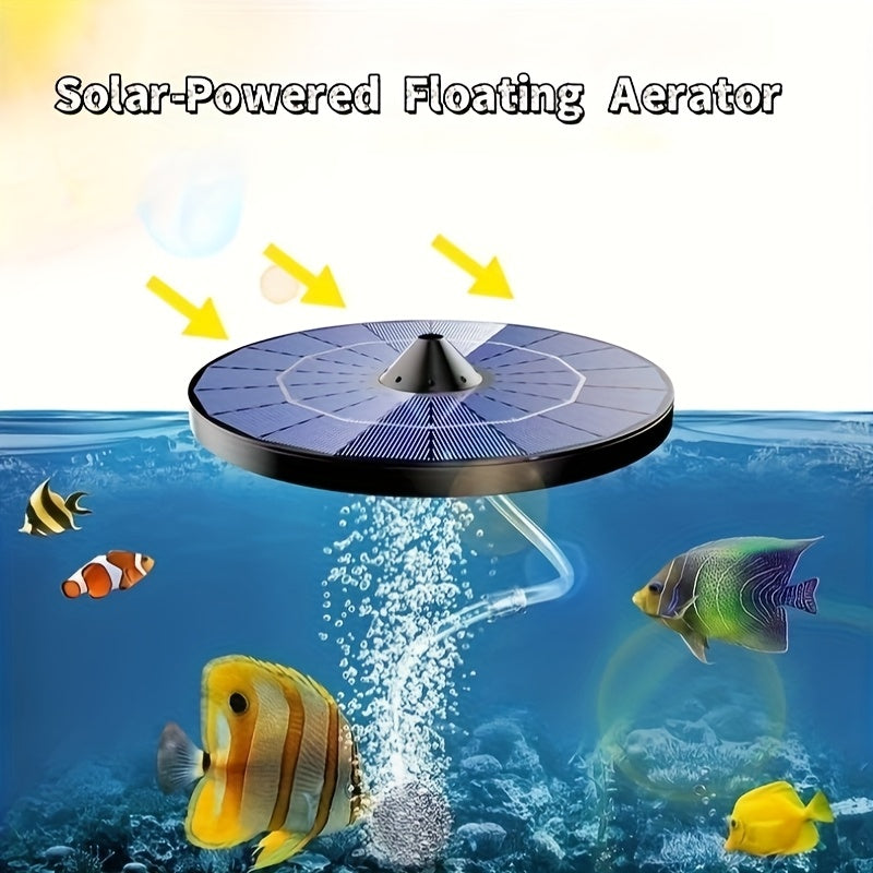 Solar Floating Aerator, Outdoor Floating Oxygen Pump, Pure Solar Powered, Battery-Free