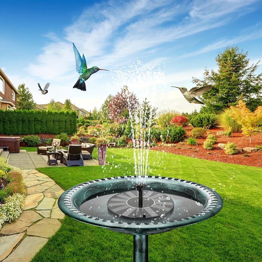 Solar Bird Bath Fountain, 1.4W /1.5W / 3.5W Solar Water Fountain, Solar Powered Fountain Pump for Bird Bath, Courtyard, Outdoor, Garden Decoration