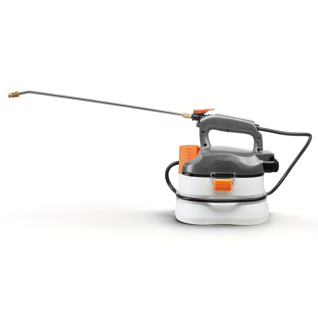 UGS02 Cordless Electric Power Garden Sprayer, 1 Gallon Tank Portable Handhel, 45 psi & 0.132 GPM (500ml per min) Grey & White 20V 2A Battery & Charger Included