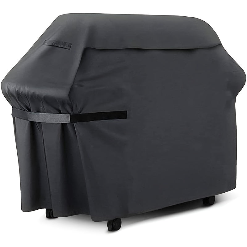 Full Coverage Waterproof BBQ Grill Cover Garden Furniture Covers Patio Furniture Cover- Dustproof And Durable Oxford Fabric, Ideal For Outdoor Patio Garden Grills Windproof Tear- With Strap Fastening Design, Fits Most Standard Grills 58*46*24 inch