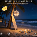 Solar Pool Light That Floats, IP68 Inflatable Light Up Pool Balls, 8 Lighting Modes Float Or Hang Solar Floating Lights for Pool, Wedding, Party Decor Night Swimming Backyard Decor Garden Ambiance Beach Party Summer