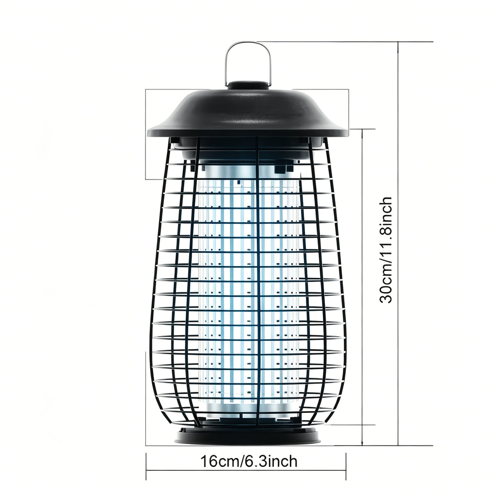 Bug Zapper Indoor & Outdoor, 4200V Electric Mosquito Zapper, 10 Years Lifespan, 6.5ft Power Cord,, Fly Trap Mosquito Trap, Fly Killer Fly Zapper for Home, Patio, Kitchen, Backyard, Camping