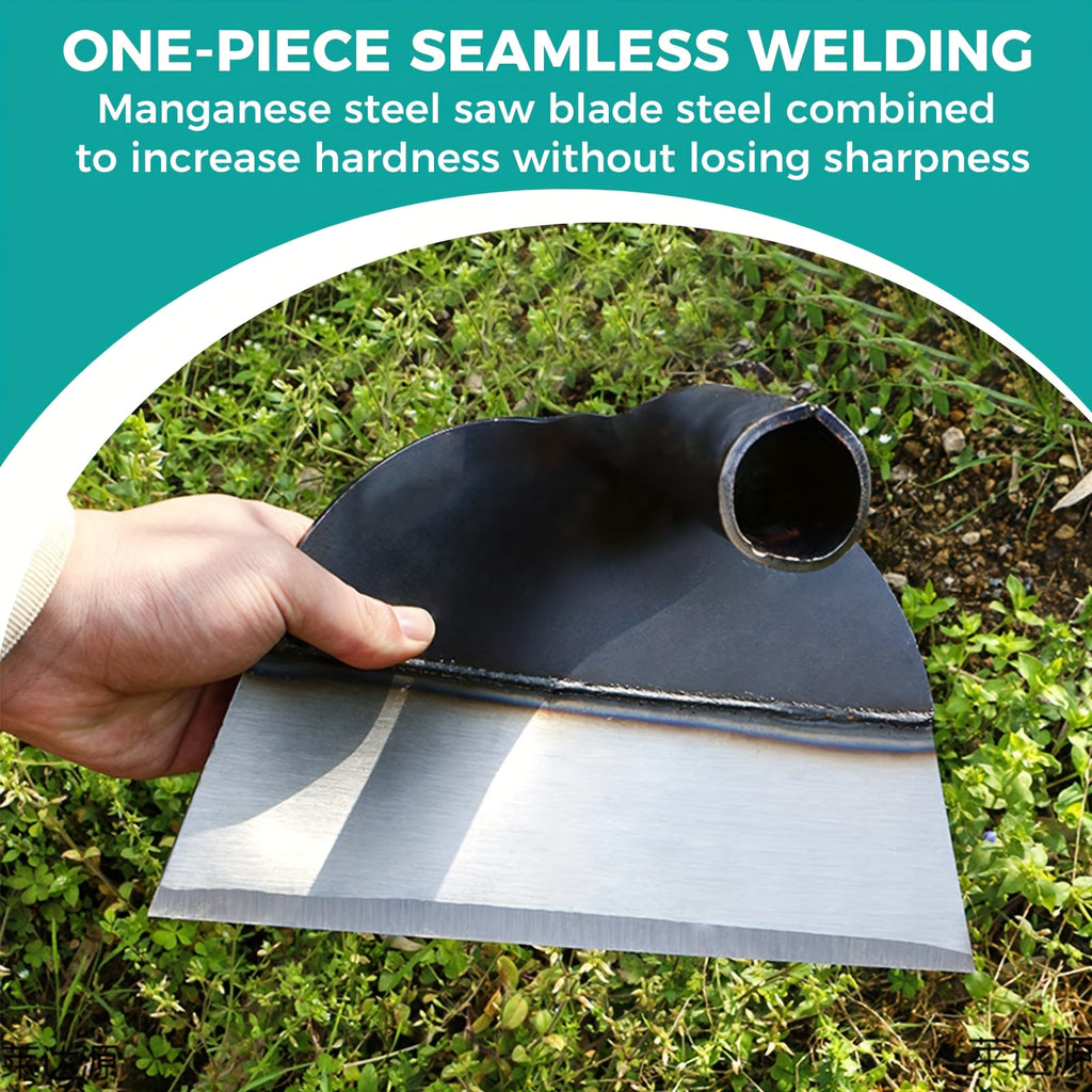 Heavy-duty Manual Weeding Tool - High-efficiency Weeding Device with Sharp Blade for Root Removal - Suitable for Gardens, Farms, Lawns, and Vegetable Patches - Durable Carbon Steel Construction - Portable Weeder with Spray-coated Finish