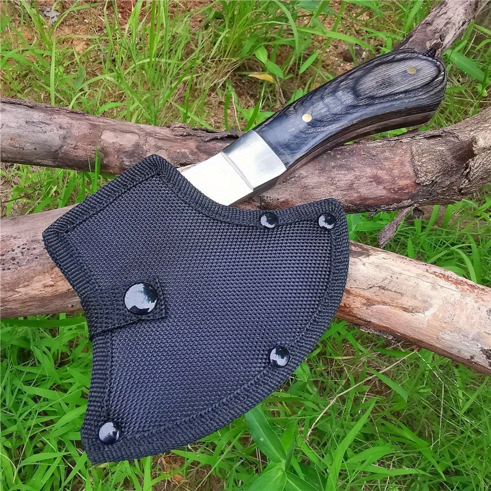 Stylish And High-Strength Battle Axe, Sharp Fire Axe for Outdoor Jungle Camping, Essential Life-Saving Gear, Durable And Sharp Equipment