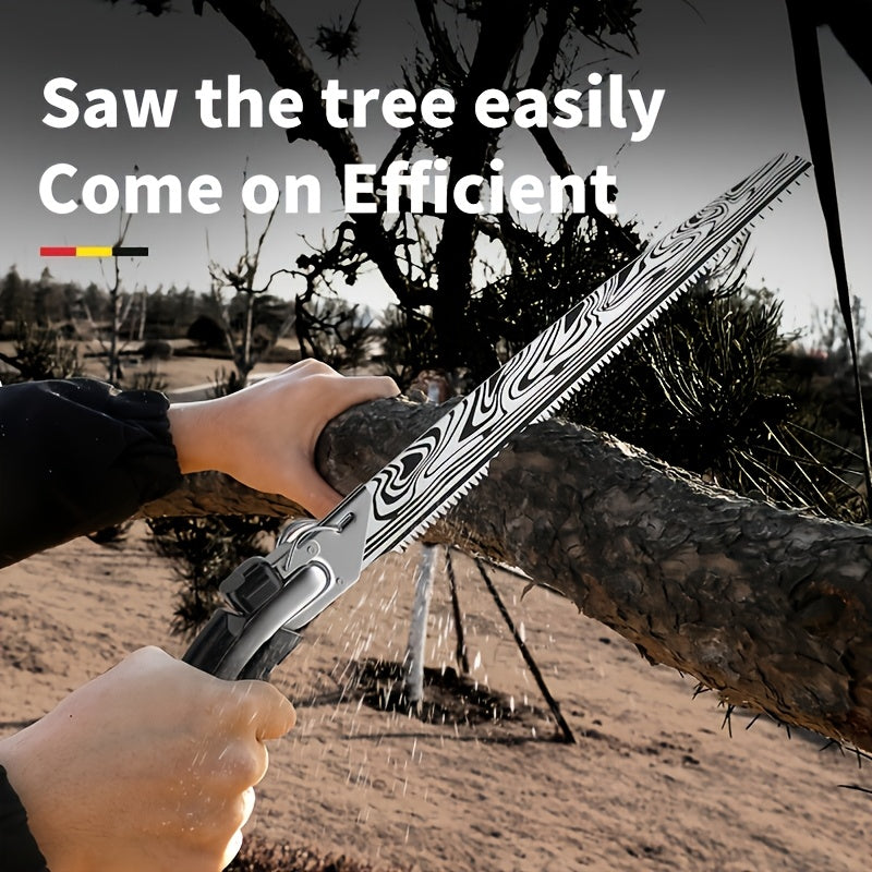Hand Saw for Tree Pruning-band Saw Sleeve, Hand Tool, Woodworking Tool, Heavy Multifunctional Tool Blade, Used for Cutting Hard Materials, Wood And Plastics, Without Power Supply, Solid Metal Structure And Multifunctional Cutting Tool.