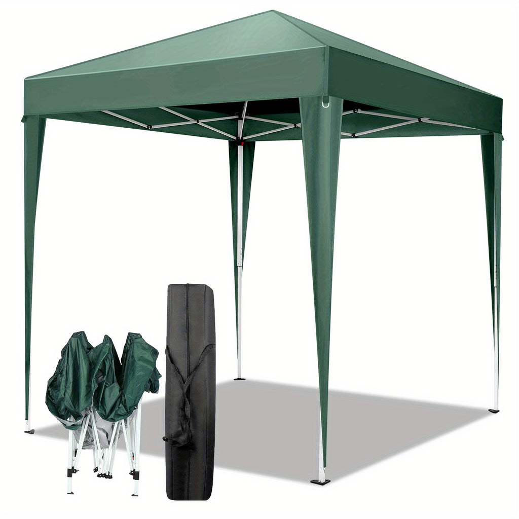 6.5x6.5ft Quick-Setup Canopy Tent, Foldable Portable Gazebo for Camping, Backyard Parties & Patio Shade - Comes with Carry Bag