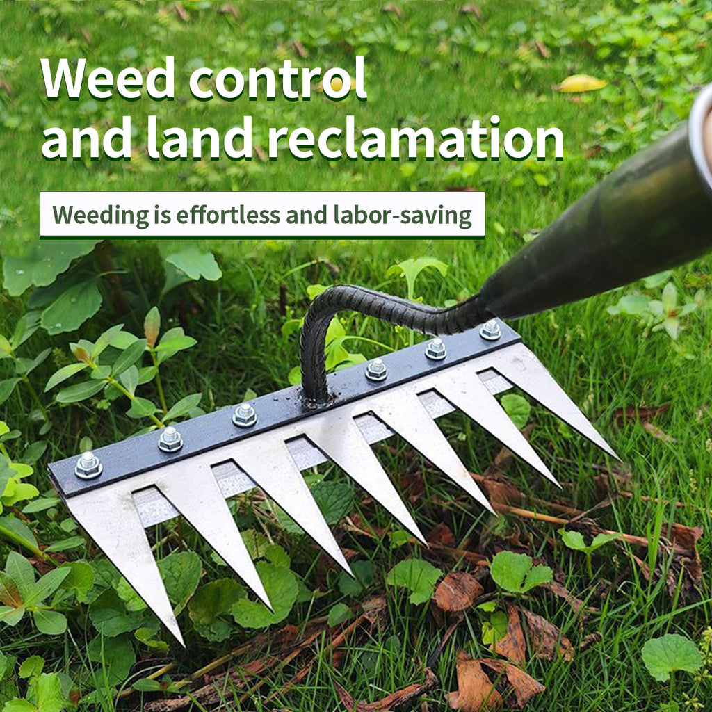 Garden seven-tooth design, easy soil loosening and weeding, comfortable grip, time-saving and labor-saving, it is your right-hand helper for gardening, tools, and vegetable gardens!