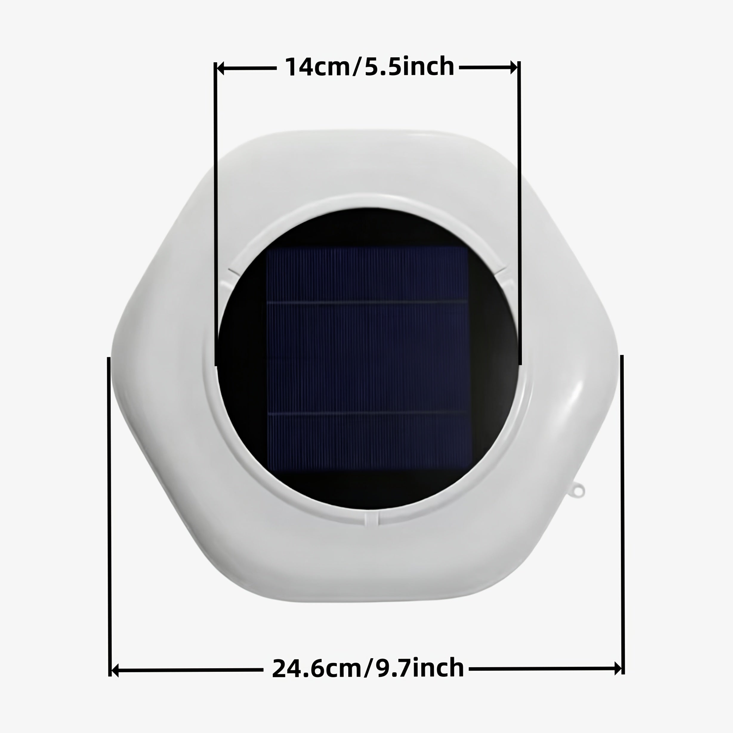 Solar Pool Ionizer, 85% Less Chlorine, Floating Water Cleaner, High Efficiency, 2 Copper Rods, 2 Mesh Basket, 2 Cathodes, Compatible with Fresh And Salt Water Pools & Spa, Spa Maintenance, Water Purification, Floating Cleaner, Solarpowered Design, Copper