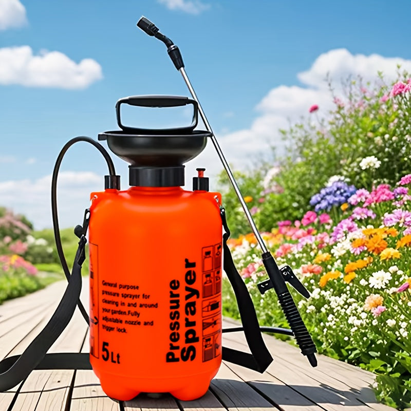 High-Capacity Manual Watering Sprayer with Pneumatic Shoulder Type for Agricultural Use