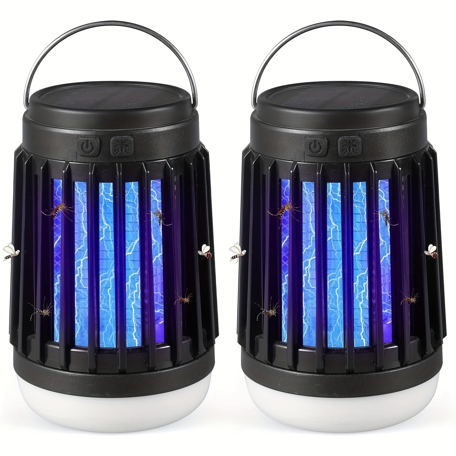 Indoor Electric Mosquito Trap with a Reusable Purple Light, Featuring a Whisper Mode, Covering an Area of 20 Square Meters, And Equipped with a Replaceable Grid for Killing Flies, Suitable for Home, Office, Or Dorm Use