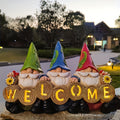 Whimsical Garden Gnomes Multiple Designs, Resin Dwarf Statues, Outdoor Ornaments for Patio, Yard And Lawn Decor