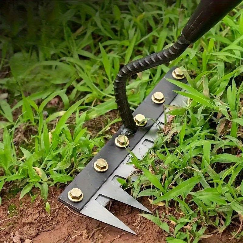 Garden seven-tooth design, easy soil loosening and weeding, comfortable grip, time-saving and labor-saving, it is your right-hand helper for gardening, tools, and vegetable gardens!