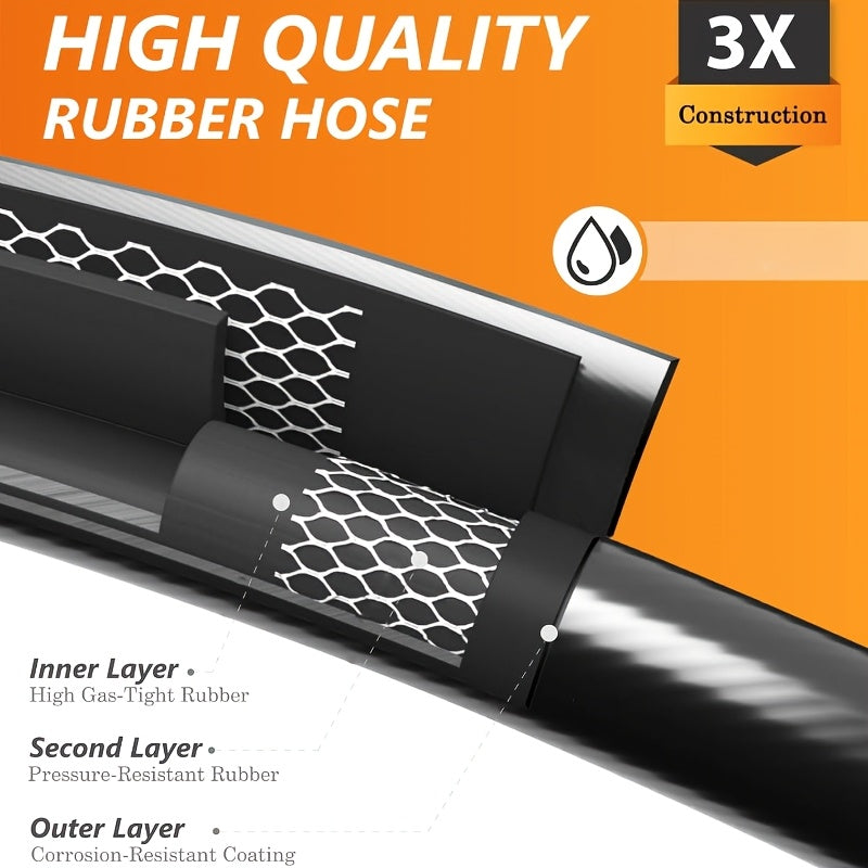 4ft/48'' Propane Refill Adapter Hose with Gauge Propane Tank Refill Adapter Extension Hose for 1LB Propane Gas Tanks with ON/Off Control Valve 1lb Propane Tank Refill Adapter Kit with Safety Shutoff Valve Easily Fill 1lb Bottles from 20lb Tank